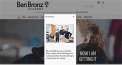 Desktop Screenshot of benbronzacademy.org